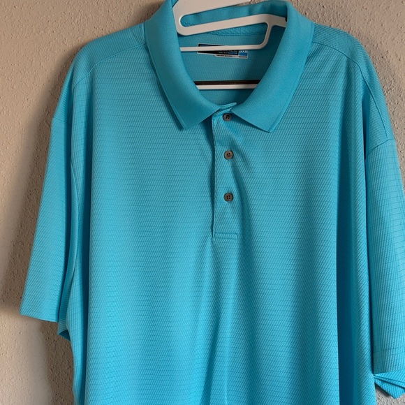 Roundtree & Yorke Light Blue Polo Shirt - Picture 7 of 7